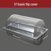 Clear Acrylic Rectangular Buffet & Catering Food Pan