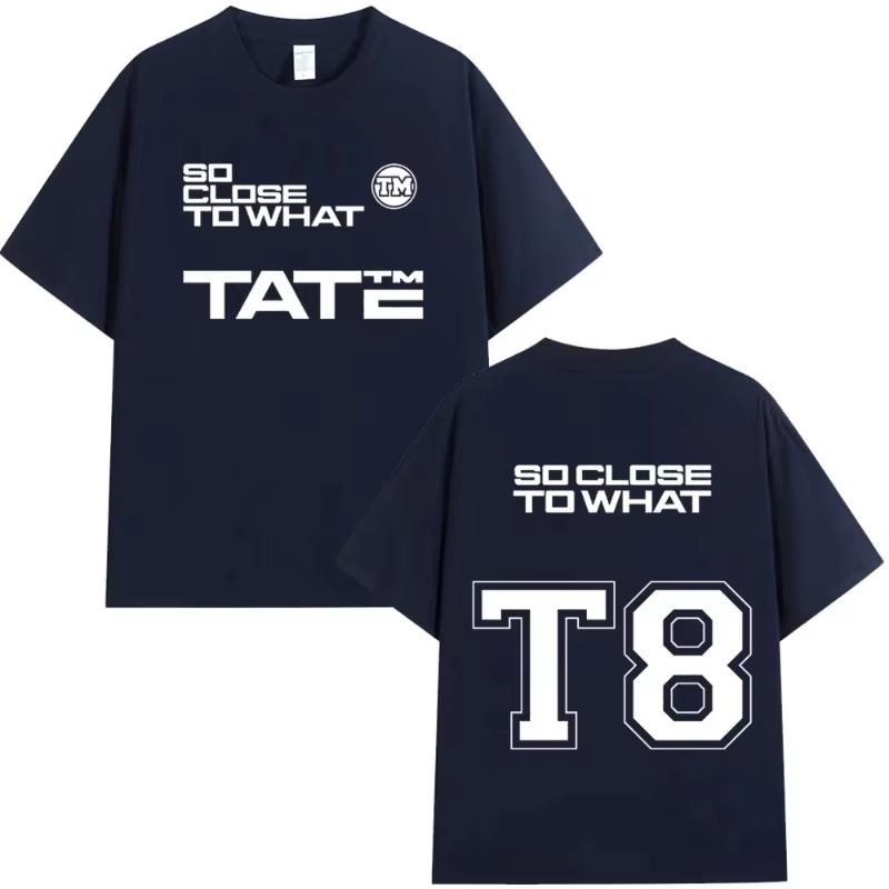 

Tate McRae So Close To What T8 2025 Album Tshirt Unisex Women Clothes Cotton Short Sleeve Tshirts Summer Tee Shirt Tops Fans Gift S