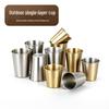 Chuzhou 304 Stainless Steel 200ml Single-Layer Cold Drink Cup