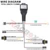 H4 Relay Wiring Harness Socket HID Xenon Lamp Connector Telescopic Lamp Control High Low Light Beam Line Group 1 Lead 2 Lamps