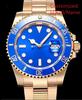 A11 Store Orologio Personalizzato 41mm Sportivo Uomo Automatico Meccanico Acciaio Inossidabile 904L Ceramica Nera Blu