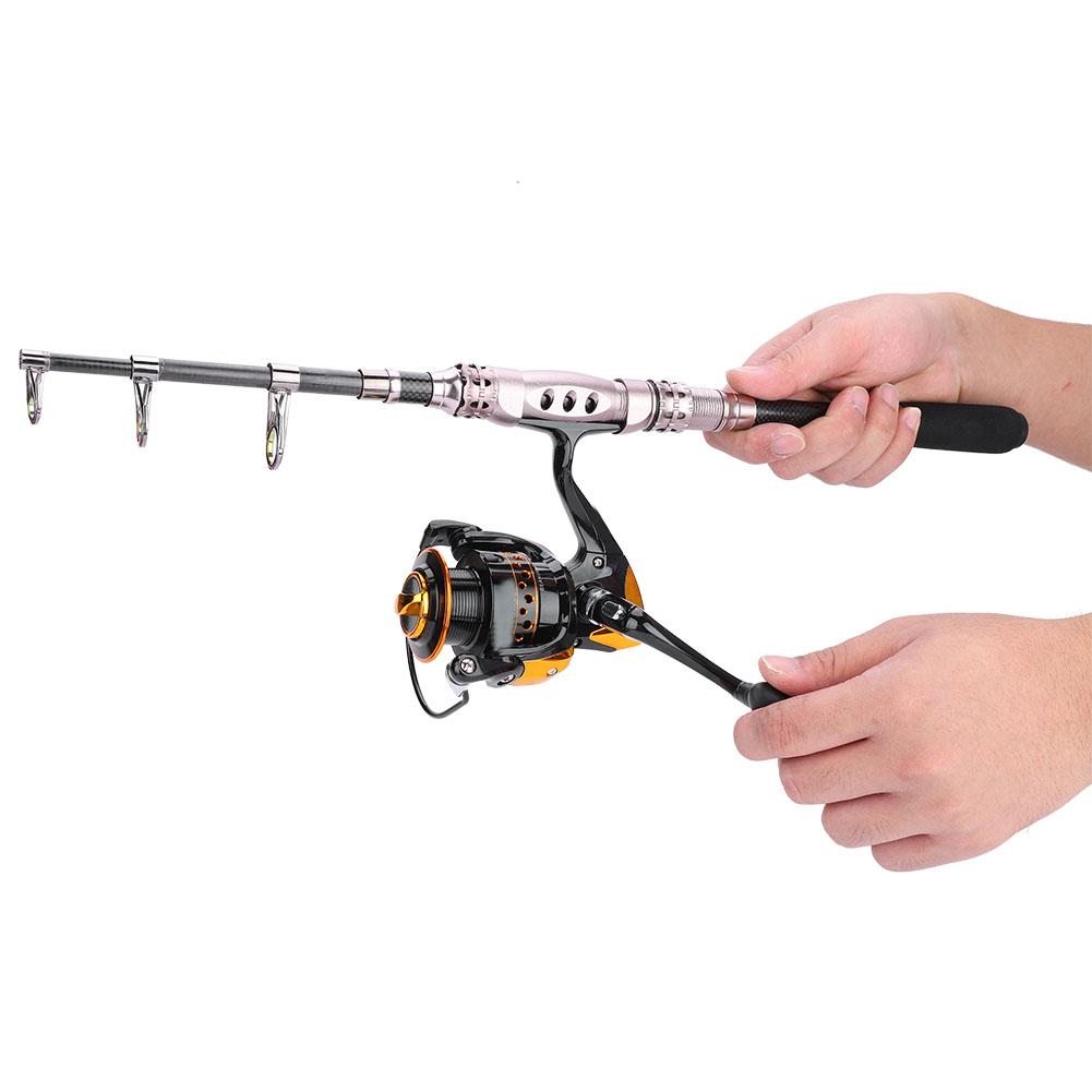 12+1BB Fishing Reel Foldable Arm Rocker Rear Drag Spool Fish Spinning Wheels AD8000