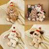 Adorable Bear Plush Toy For Girls Birthday Gift Soft Stuffed Animal Doll 25cm