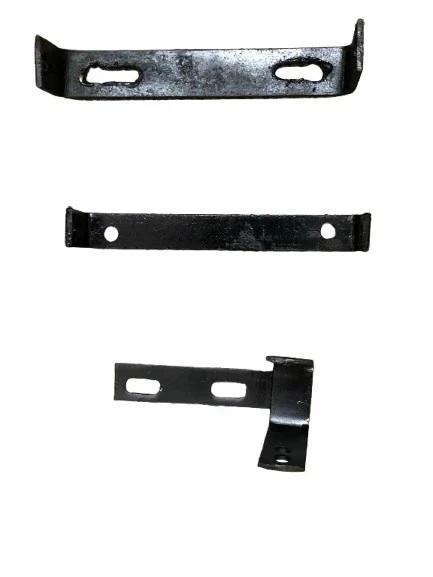 Fits For Royal Enfield Front And Rear Black & White Seat - Diamond Style Thread
