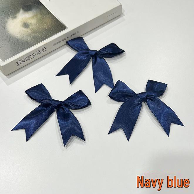 Fiocco da vita a coda di rondine in poliestere da 8 cm - Decorazione regalo fatta a mano di alta gamma
