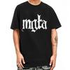 Mgla Schwarzes Metall T-Shirt Herren und Damen Sommer Mode Baumwoll-T-Shirts Rundhals Harajuku Tees Vintage Übergroße Unisex Tops