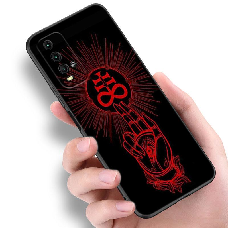 

Чехол для телефона Demonic Satanic Scary Skull для Xiaomi Redmi Note 5 6 9T K20 K40 K50 Pro 7A 8A 9A 9C 9i 10A 10C A1 S2 TPU черный чехол Redmi Note 5(Pro)