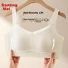 GRACEWELL Smooth Seamless Ultra-Thin Bra for Large Breasts, Lift And Tilt, Wide Straps, Anti-Sagging, Side Support, And Breast Reductio