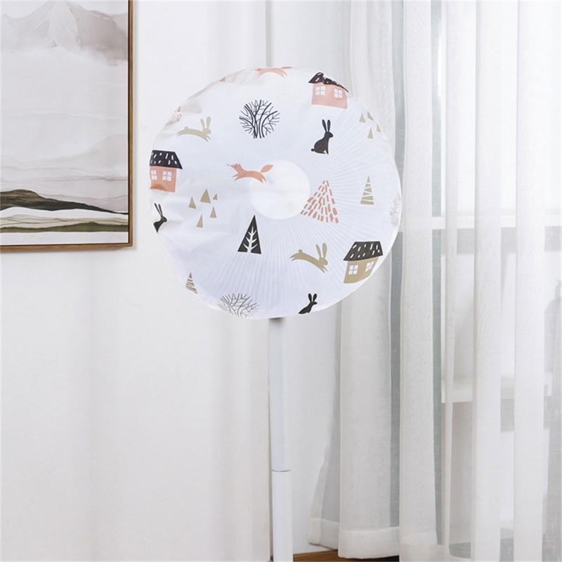 Electric Fan Covers Safety Protective Waterproof Dust Proof Round Fan Covers Antipollution AntiPinch Hand Fan Dust Covers