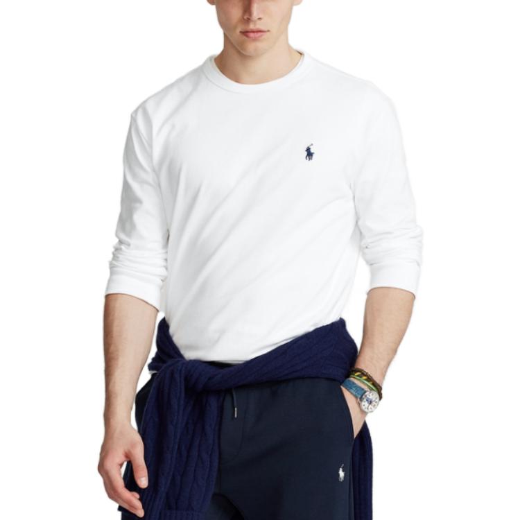 Polo Ralph Lauren long-sleeves crew-neck T-shirt MNPOTSH16820170-100