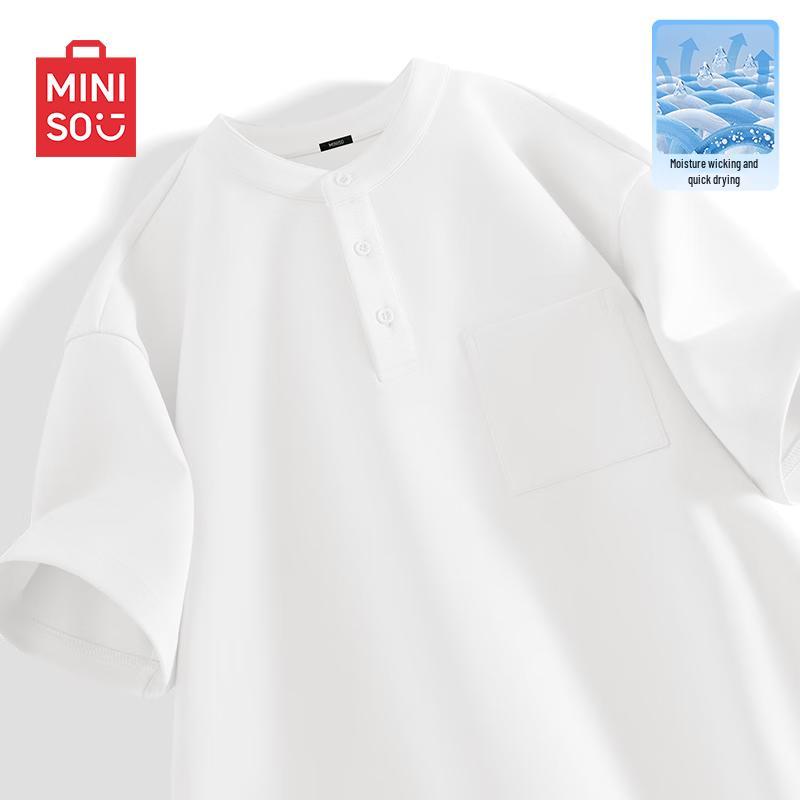 MINISO Men s American Retro Quick-Dry T-Shirt 2XL