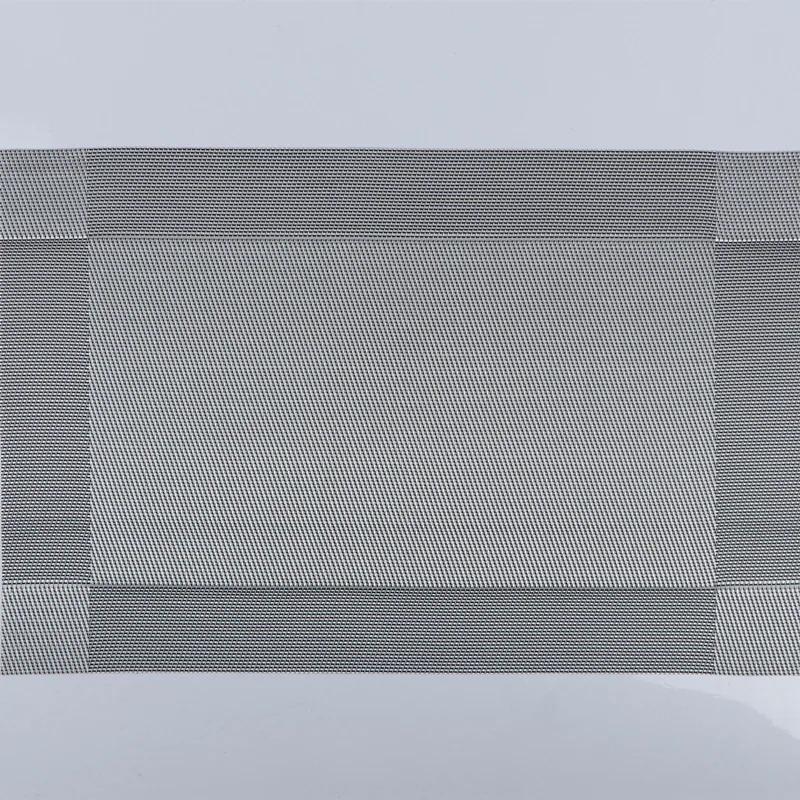 4/6/8/10Pcs Table Placemats PVC Non-slip Placemat For Dining Table Weave Mats Cup Coaster Kitchen Accessories Home Decor