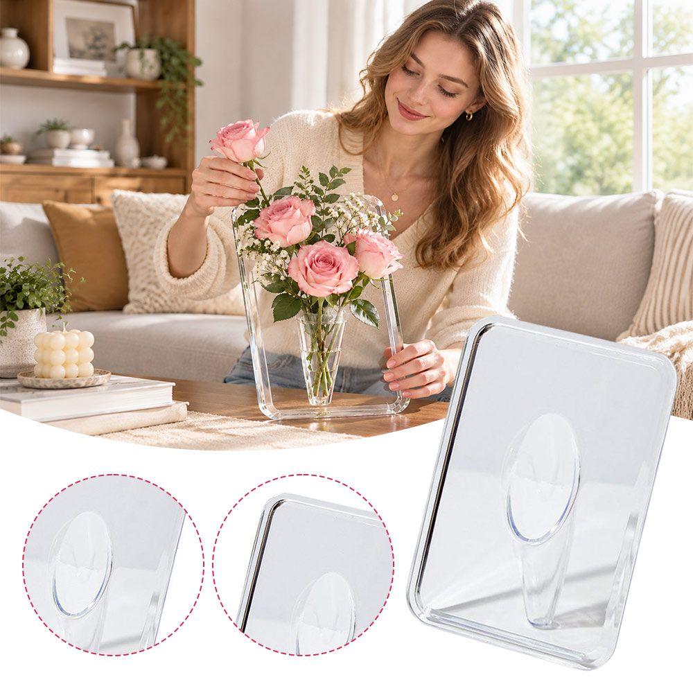 Creative Frame Vase Photo Frame Shape Vase Art Desktop Ornament Table Decoration