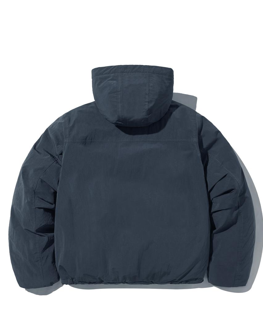 Filluminate Duffle Hooded Padded Jacket - Navy