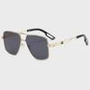 2273 Retro UV400 Double Beam Aviator Sunglasses - European & American Sports Style