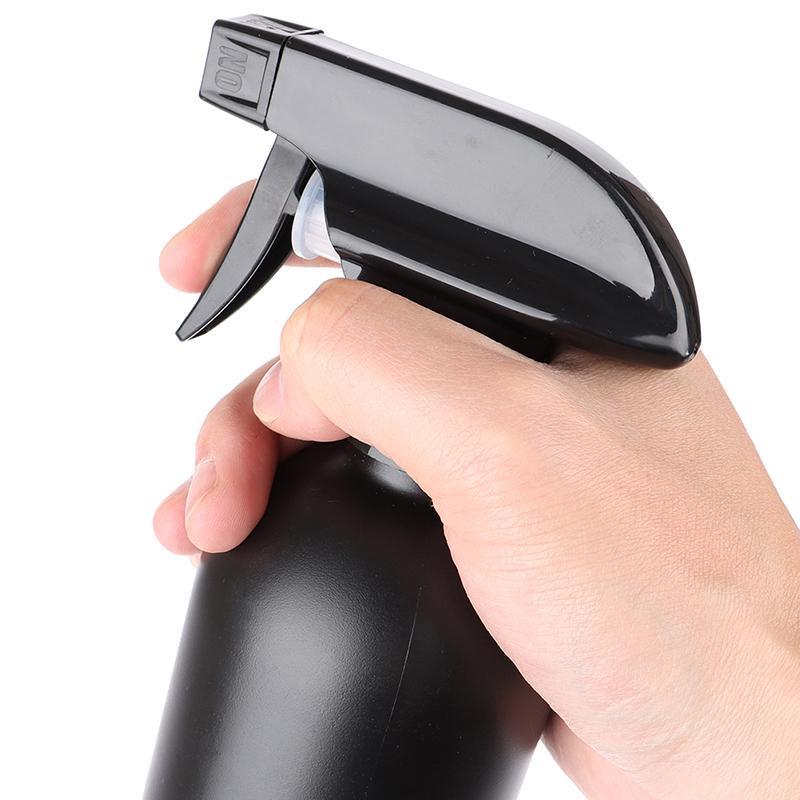 2 x 500 ml schwarze Kunststoff-Triggerflasche, Auto-Reinigungsspray, Multifunktionsflasche