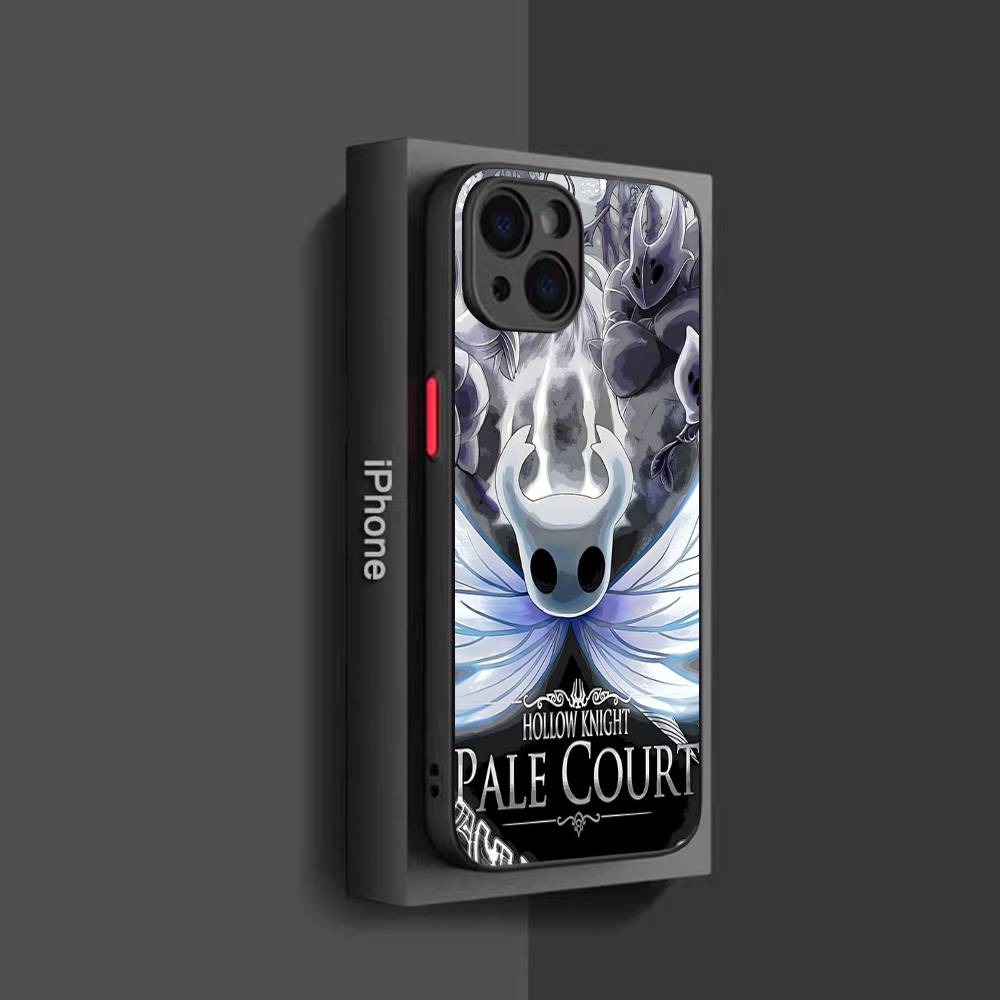 Game H-Hollow K-Knight Phone Case For IPhone 16 15 14 Plus 15 13 12 11 Pro Max X XS MAX Matte Cover