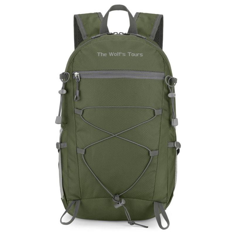 Foldable Climbing Backpack Folding Hiking Cycling Riding Mountaineering Bag Lightweight Outdoor Sports Travel Camping Knapsack