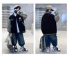 Spring and Autumn 2025 Boys' Baseball Jacket – Fashionable Medium and Large Sizes
