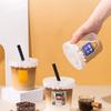 10Pcs 360/420/520Ml Plastic Straw Cups With Lids Snack And Drink Cup Cold Cup Clear Disposable Pet Plastic Cup Boba Milk Tea Cup