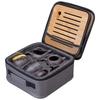 Creative Zisha Travel Kung Fu Tea Set: Portable Storage with One Pot and Four Cups - Ideal for Company Events and Gifts, Customizable with Logo.