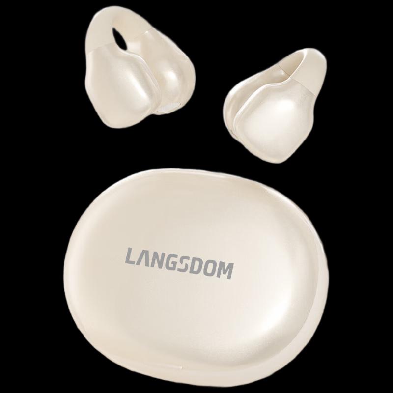 Langsdom Open-Ear Clip Bluetooth Sports Earbuds