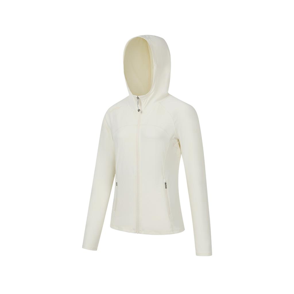 SAUCONY Modern Binzhou Series Solid Color Hooded Zip-Up Long Sleeve Jacket Women Jackets SA1250KJ94L-WT036