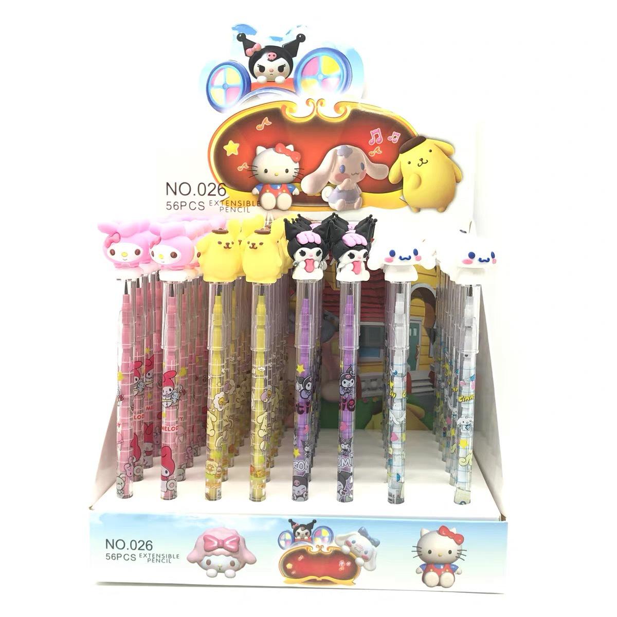

Cartoon Cute No-Sharpening Bullet Pencil – Perfect Prize for Kids Stationery in Elementary School and Kindergarten HB