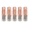 5PCS Bimetal Heat Break Ti Alloy Copper Heatbreak Replacement for Prusa I3 MK3 MK3S 3D
