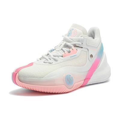 361 AG3 Aaron Gordon 3 Ammortizzazione Trendy Antiscivolo Resistenti all'Abrasione Scarpe da Basket Mid-top Uomo Bianco Rosa 572311106-2