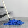 uxcell Commercial Mop Head Replacement Absorbent Microfiber Mop Floor Cleaning Mop Head for Home and Industrial 16 Oz 90 cm Blue Wet/Dry