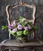 RUOPOTY DIY Frame Painting By Numbers Flower Acrylic On Canvas Wall Art Picture By Numbers For Living Room