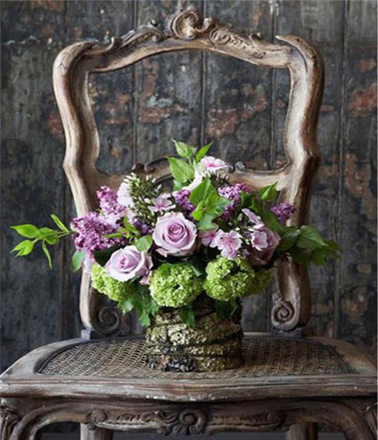 RUOPOTY DIY Frame Painting By Numbers Flower Acrylic On Canvas Wall Art Picture By Numbers For Living Room