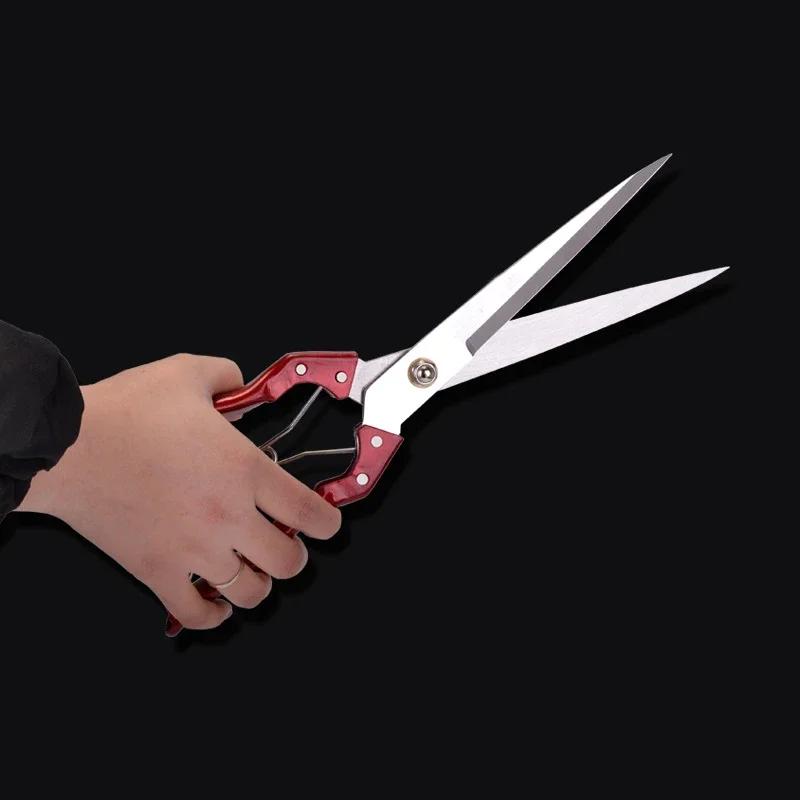 Wool Scissors High Carbon Steel Metal Scissors Multifunctional Pet Grooming Professional Work Tools Labor-saving Spring Design