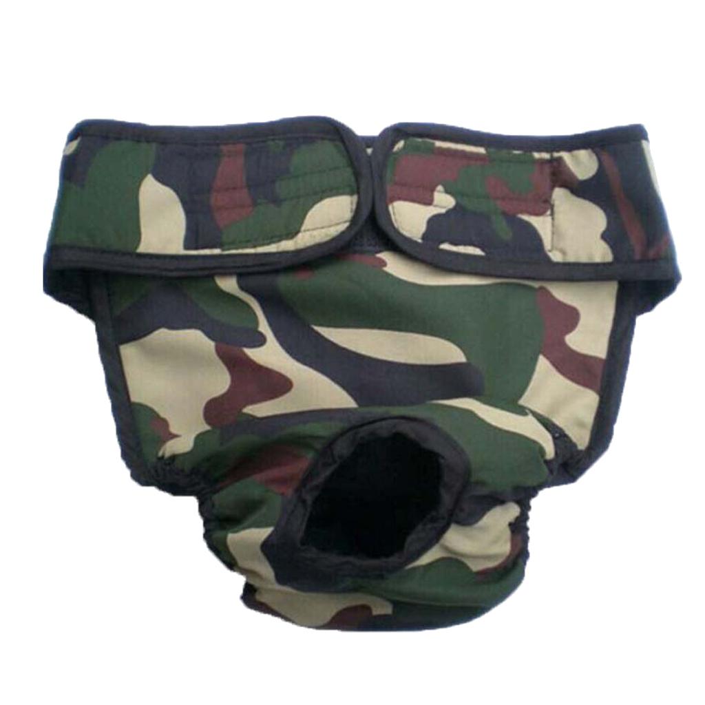 Pet Underwear Diapers Breathable Soft Cotton Dog Physical Pant Reusable Nappy for Female Puppy Urination Protection
