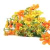 1 buquê com 28 cabeças de flores artificiais falsas, margarida, casa, cafeteria, decoração de casamento