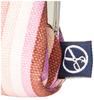 Maeda Senko Goshiki Hanpu-do [KYOTO JAPAN] 1.8-square coin purse, five-color stripes, pink
