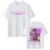 Rapper Kanye West Graduation Bear Graphic T-shirts Men Women Fashion Pop Music T Shirt Men Cotton Vintage T-shirt