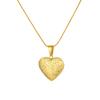 18K Goldplattierter Anhänger Lange Kette Halskette, Pullover Herz Halskette Modeschmuck für Damen 20 Zoll-47 Zoll