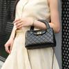 Women's Chain Bag, Women's Diamond Grid Handbag, High-end Leather Women's Bag, Single Shoulder Crossbody Small Square Bag