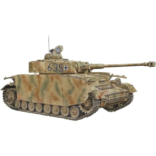 Platz Dragon 1/72 Scale World War II German Panzer IV Ausf. H Mid-Production Plastic Model Kit DR7279