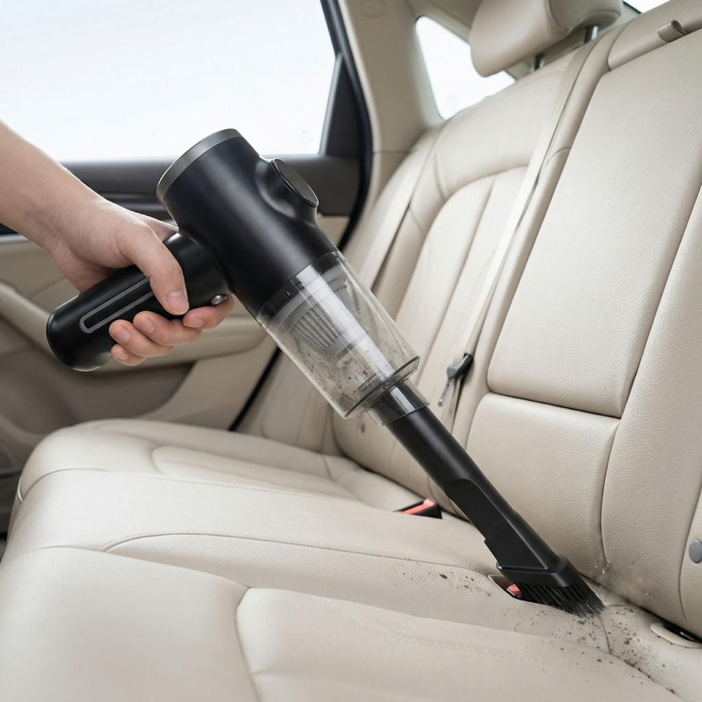 Tragbarer Handstaubsauger - Kabellos für Auto & Zuhause Mit Super-Saugkraft, Kompakter Bläser/Staubwischer Für Auto-Innenraum, Tierhaare