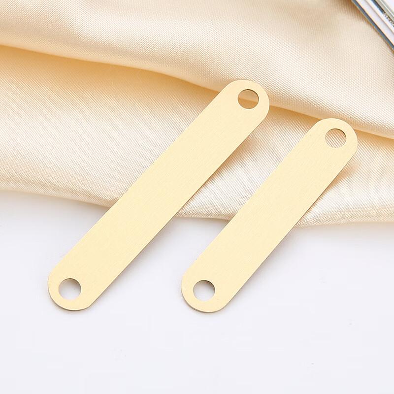 OIMG Double-Hole Stainless Steel Dog Tag