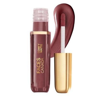 FACESCANADA – Bequemer, matter flüssiger Lippenstift – Note To Self 07 (Braun), 3,8 ml | Angenehme Langzeitwirkung für 10 Stunden | Intensive, matte Farbe | Mandelöl und Vitamin E
