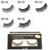 3D Triple Pack Natural Long False Eyelashes – Multi-Style & Multi-Layered