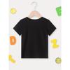European sizes Boys Casual T-shirt I Asked God For A Friend Letter Print Short Sleeve Crew Neck Comfortable Summer Top