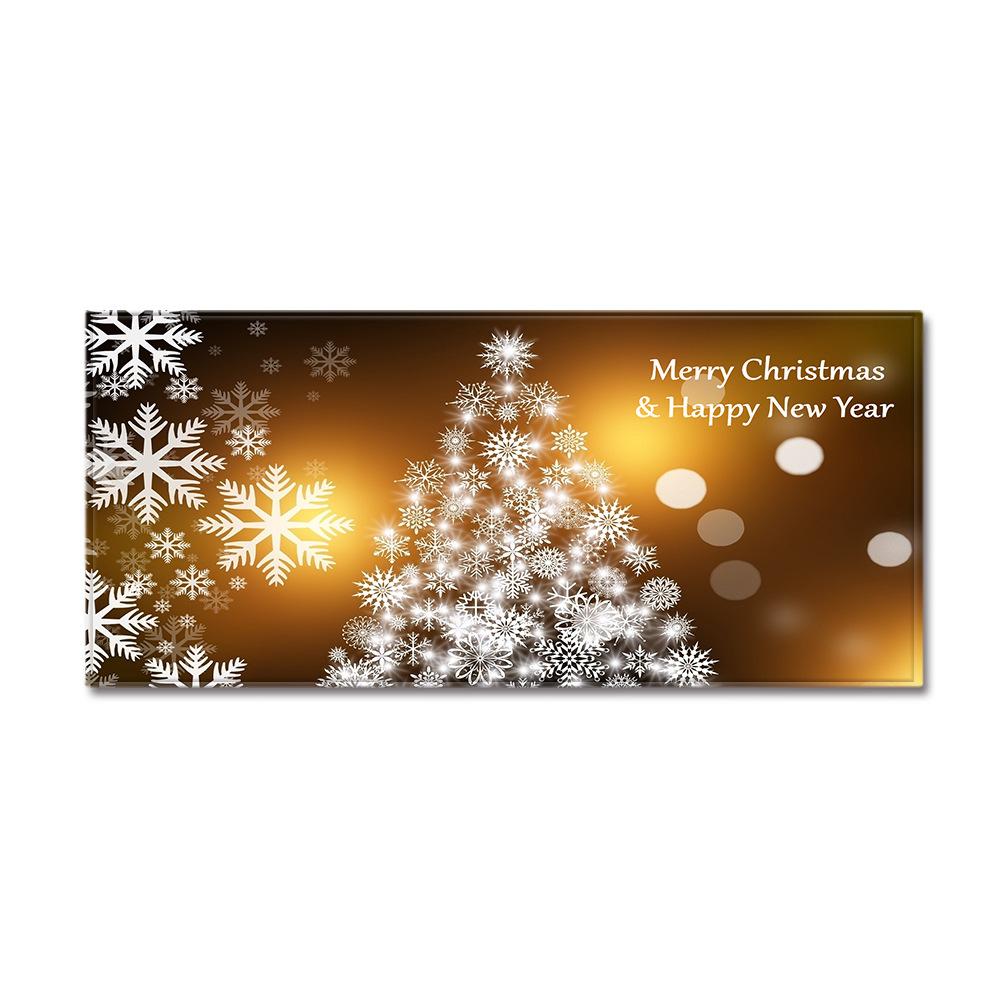 Christmas Household Bathroom Absorbent Non-Slip Mat Living Room Kitchen Sand Carpet Doormat Long Floor Mat