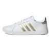adidas Neo Courtpoint Comfortable Durable Low-Top Skate Shoes Women Sneakers White Platinum GX5713
