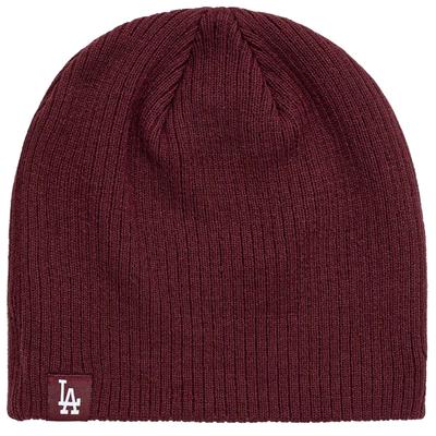 Skully Los Angeles Dodgers Hat, Mens Burgundy Cap