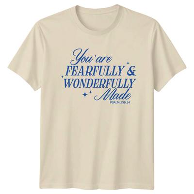 Du bist wunderbar und einzigartig geschaffen Psalm 139:14 Christliches T-Shirt
